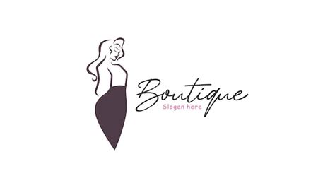 Premium Vector Boutique Business Logo Template Design