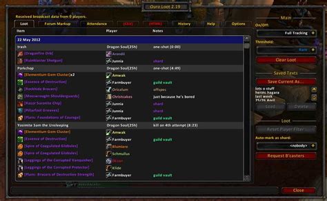 Ouro Loot World Of Warcraft Addons Curseforge