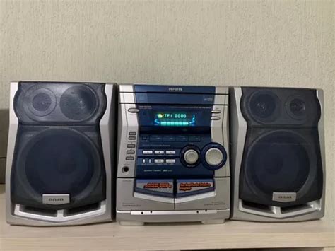 Mini System Aiwa Nsx Sz Watts Leia Descri O Mercadolivre