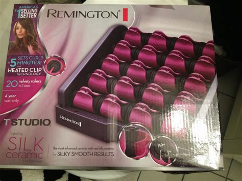 Review S By Amber Remington T Studio SILK Ceramic Heated Clip Hair Setter Simple Term Hot