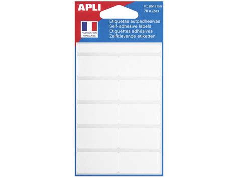 Apli Tiquettes Multi Usages Blanches X Mm Pas Cher