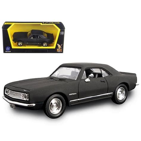 1967 Chevrolet Camaro Z28 Matt Black 1/43 Diecast Model Car By Road Signature : Target