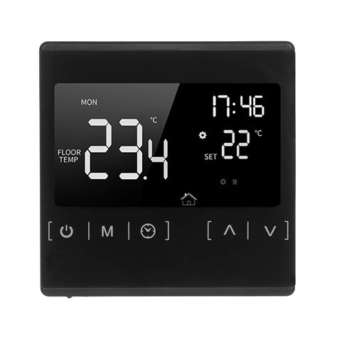 Anself Smart Touchscreen Thermostat For Home Programmable Electric