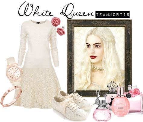 White Queen By Teammortis Liked On Polyvore Disney Princess Outfits