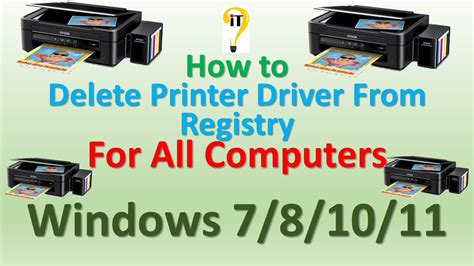 How To Completely Remove Printer Driver From Your Computer Uninstall