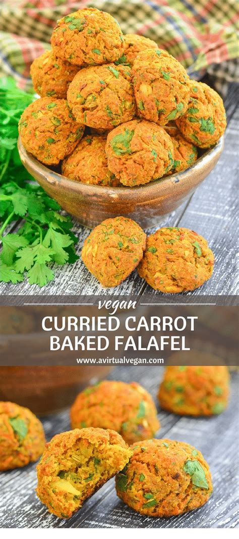 These Curried Carrot Baked Falafel Are A Healthy Super Easy To Make