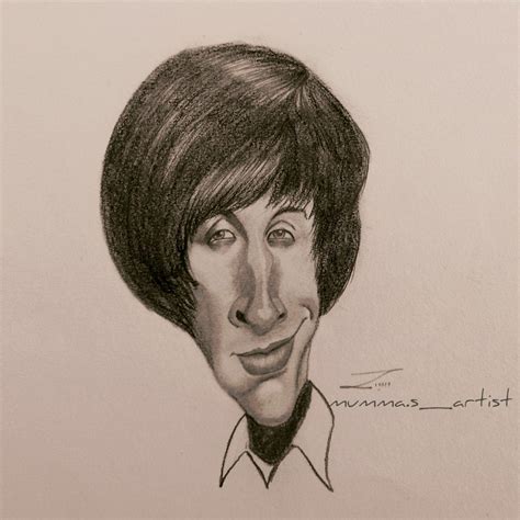 Howard Wolowitz, The Big Bang Theory, caricature | Caricature, Big bang ...