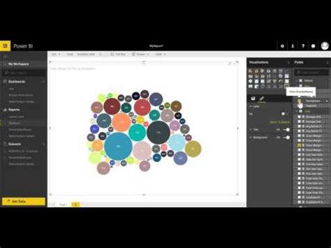 Power Bi Map Bubble Chart
