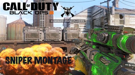 Call Of Duty Black Ops Sniper Montage Youtube