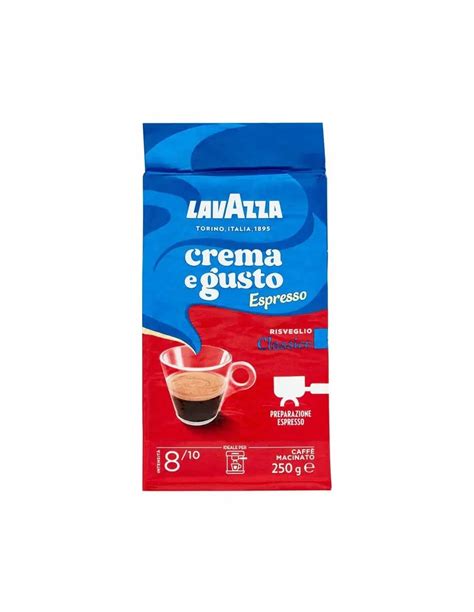 Lavazza Caffe Macinato Per Macchina Espresso Crema E Gusto Classico