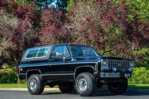 1980 Chevrolet K5 Blazer 4x4 Fully Loaded Every Option Only 45000