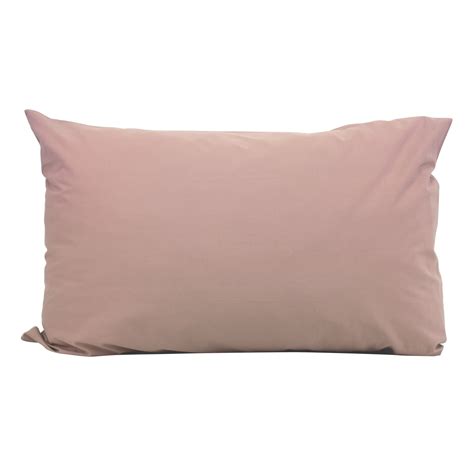 Taie D Oreiller 70x50 Cm Uni Percale De Coton PIGALLE LINNEA