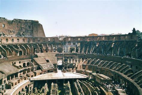 Underground The Colosseum Net The Resourceful Site On The Colosseum