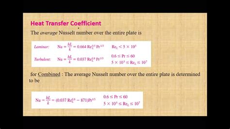 Heat Transfer External Forced Convection B YouTube