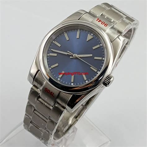 Mm Bliger Sterile Blue Dial Sapphire Crystal Japan Nh Automatic Men