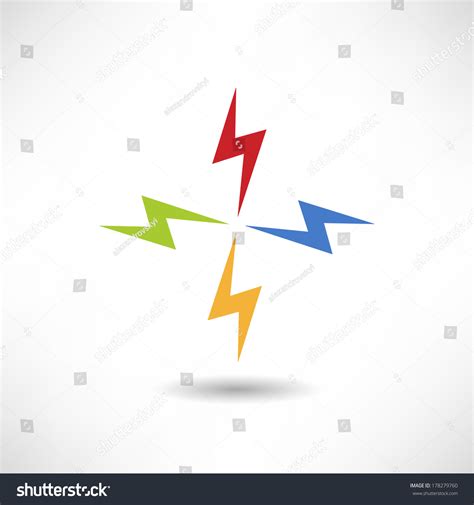 Spark Icon Stock Vector Illustration 178279760 : Shutterstock