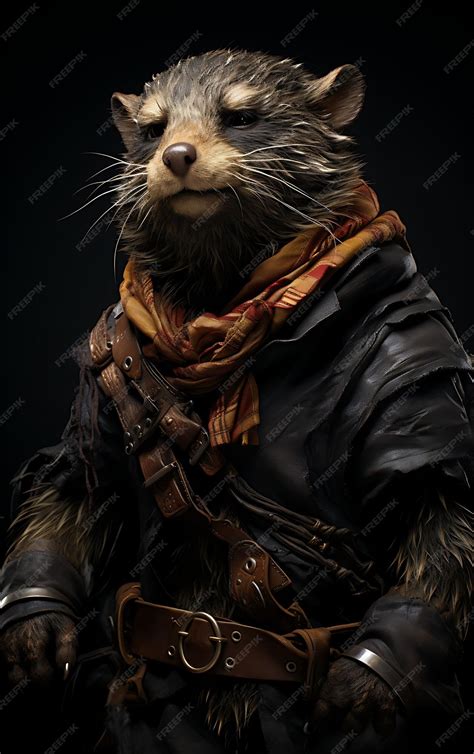 Premium Photo | Portrait of Tasmanian Devil Pirate Wild Whirlwind