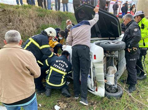 Burdur da Ekobis Kazası 3 Kişi Yaralandı Haberler