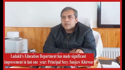 Ladakh S Education Dept Made Significant Improvement In Last 1 Year