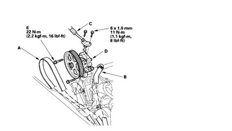 Honda Accord Power Steering Diagram