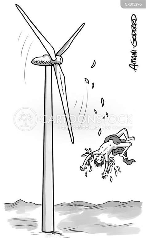 Wind Turbine Cartoons and Comics - funny pictures from CartoonStock