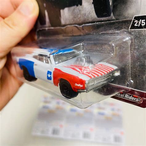 Hot Wheels Car Culture Series HW Redliners Set 68 Mercury Cougar 70 Dodge Charger R T 68 Copo