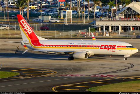 HP 1841CMP Copa Airlines Boeing 737 8V3 WL Photo By Wilfredo Torres