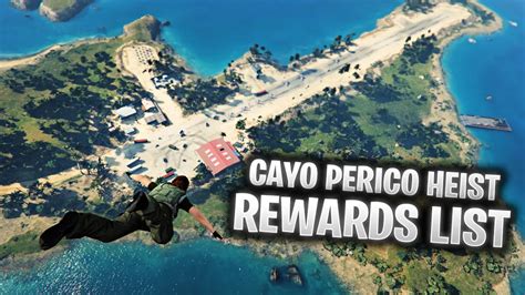 GTA Online Cayo Perico Heist Payout List All Targets