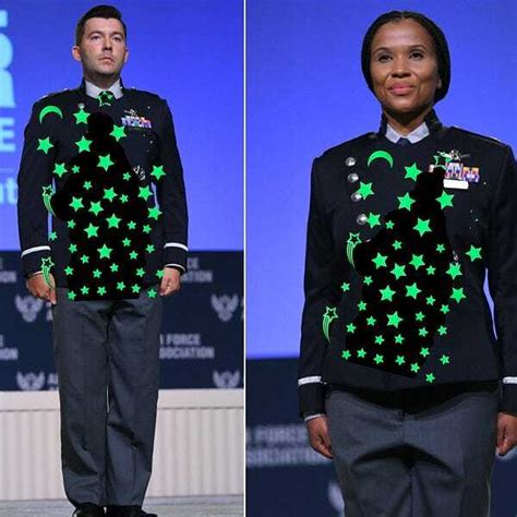 Space Force Camo Just Glow In The Dark Stick On Stars