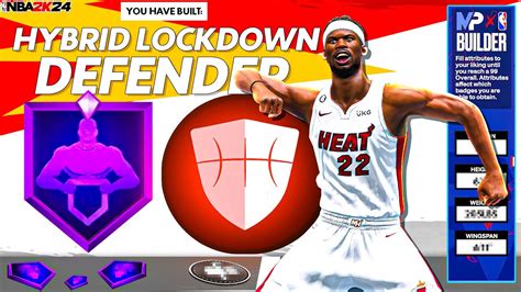 Creating The Ultimate Hybrid Lockdown Defender Build In NBA 2K24 YouTube