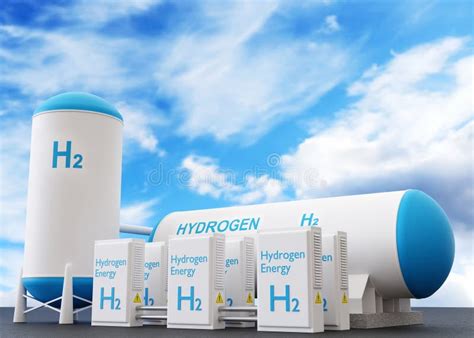 Hydrogen Renewable Energy Production. Hydrogen Gas for Clean ...