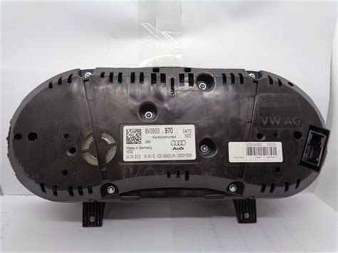 Vagecu Vag Ecu 8V0920970 AUDİ A3 GÖSTERGE PANELİ