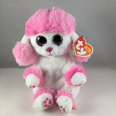 Ty Beanie Baby Bellies - HEARTLY the 2023 Valentines Day Poddle Dog (6 inch) Stuffed Plush Toy ...