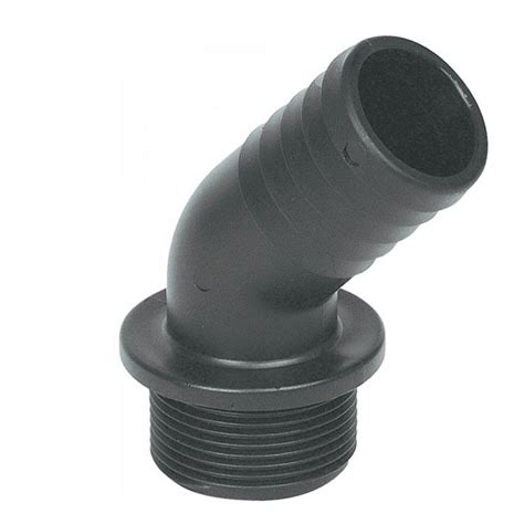 Agratech Nw Ltd Polypropylene Fittings 45° Hose Barb X Male Thread