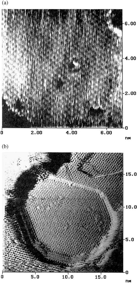 Atomically Resolved In Situ Stm Of The Pt Substrate Obtained At