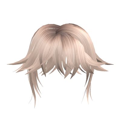 Platinum Blonde Fluffy Bangs Roblox