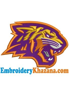 Edward Waters Logo Embroidery Design |Edward Waters College Embroidery