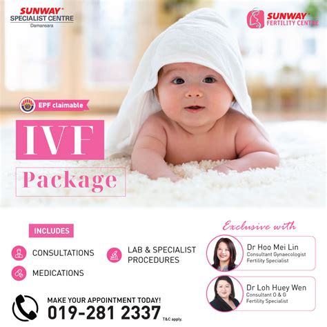 Ivf Price Package Malaysia 2022 Sunway Specialist Centre Damansara