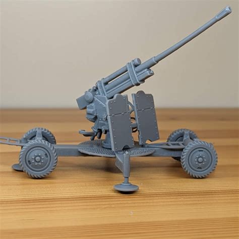 3d Printable 85mm K 52 Heavy Aa Gun Ussr Ww2 By Wargame3d