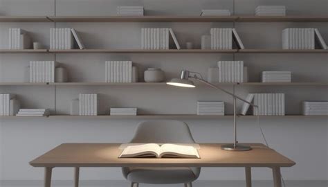 quiet reading space image minimalist study room