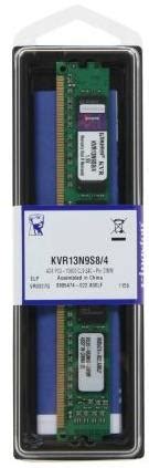 RAM Kingston Kvr13n9s8/4 4GB Ddr3 1333mhz Pc3-10600 - Μνημη ram (PER ...
