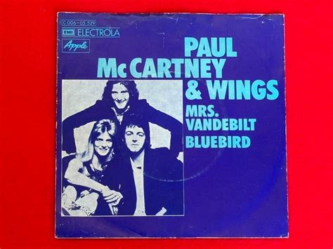 PAUL MCCARTNEY " MRS. VANDEBILT / BLUEBIRD " 1 SINGLE. EDICIÓN ALEMANA - Tienda de discos y ...