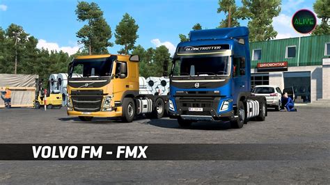 Volvo Fm Fmx ОБЗОР МОДА ДЛЯ Ets 2 144 Youtube