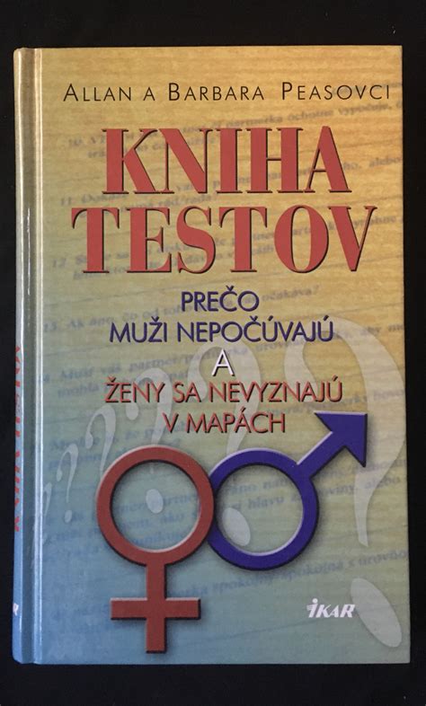 Knihy A B Peasovci Kniha Testov Pre O Mu I Nepo Vaj A Eny Sa