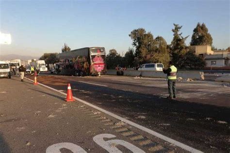 Accidente En La Autopista México Puebla Deja Un Muerto Y Seis Lesionados E