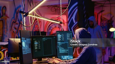 Hackers Discuss Bugs Technical Knowhow Stock Photo - Download Image Now ...