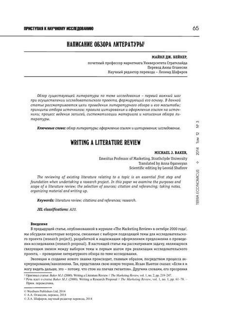 Что такое литературный пример и как он используется в тексте?