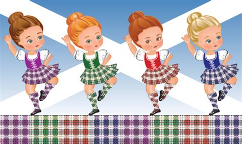 Tartan Day Scottish Dance Stock Illustration Download Image Now Istock