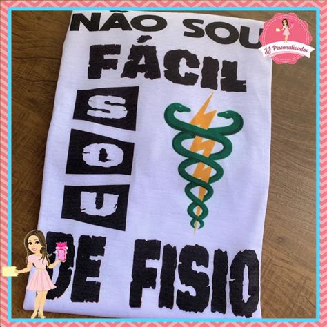 Camisa Fisioterapia Personalizada Elo Produtos Especiais