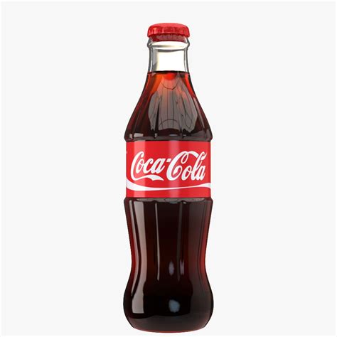 Coca Cola Bottle D Model Ds Blend Fbx Obj Unknown Free D